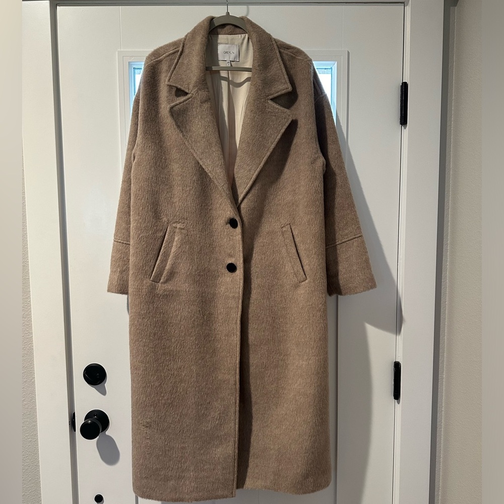 Like new! Greylin Bryce long coat - size Medium